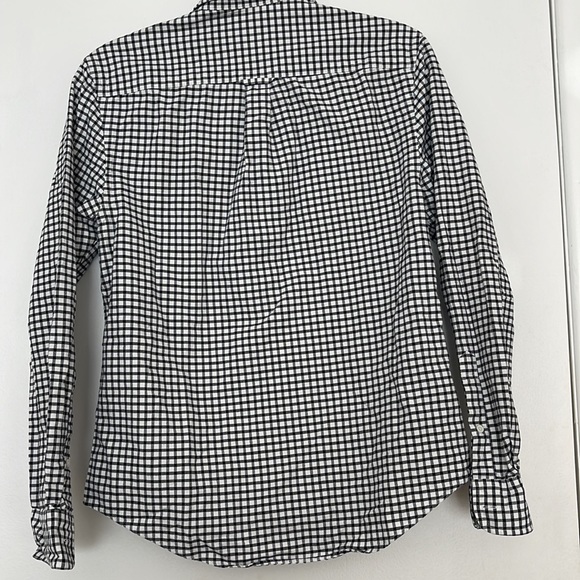Oxford shirt button down black and white - Picture 5 of 7